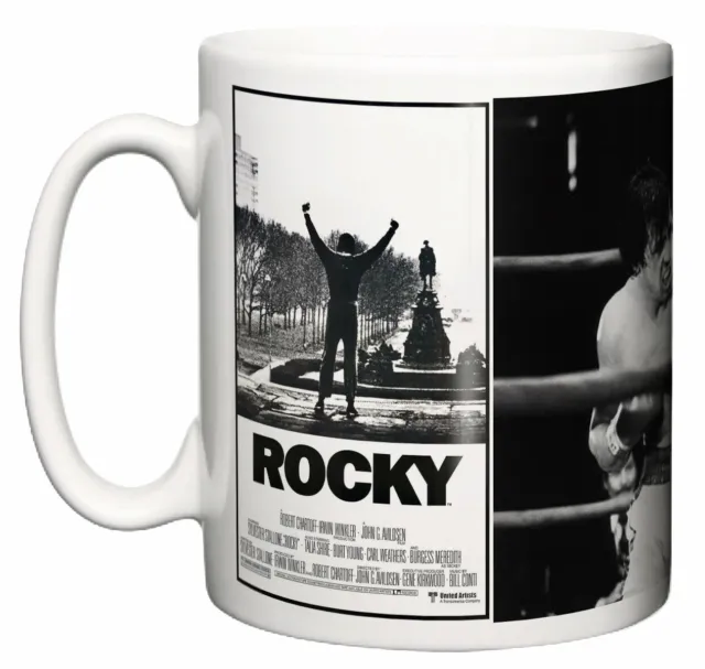 Rocky Classic Boxing Movie 1976 Sylvester Stallone Coffee Tea 11oz Mug Gift