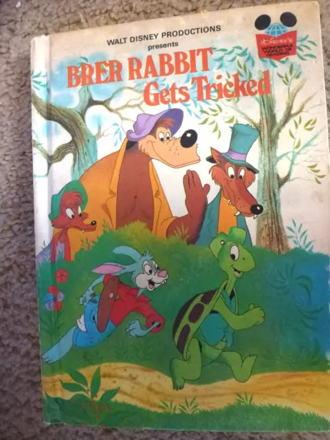 Disney’s Wonderful World Of Reading Brer Rabbit Gets Tricked Splash Mountain