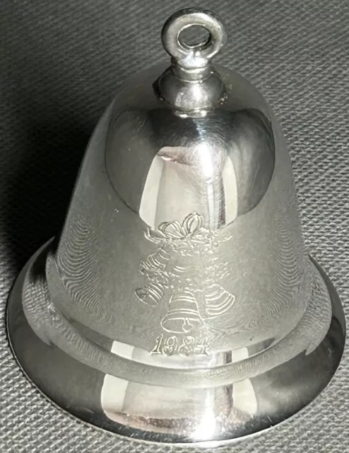 Vintage 1979 Kirk Stieff Silverplate Musical Bell Silver Bells