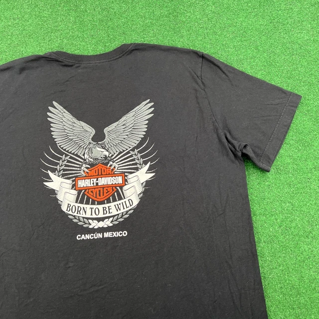 vintage style harley davidson shirt