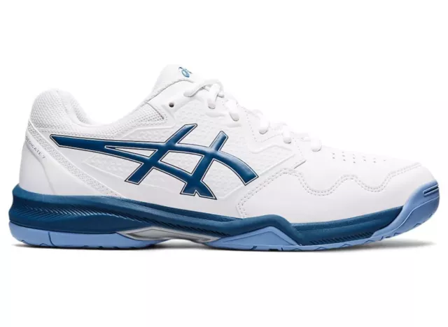 BARGAIN || Asics Gel Dedicate 7 Mens Tennis Shoes (D Standard) (102)