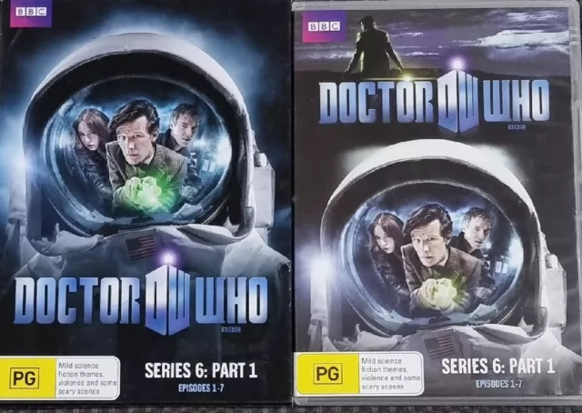 Doctor Who : Series 6 : Part 1 DVD (Region 4, 2010) free Post 3