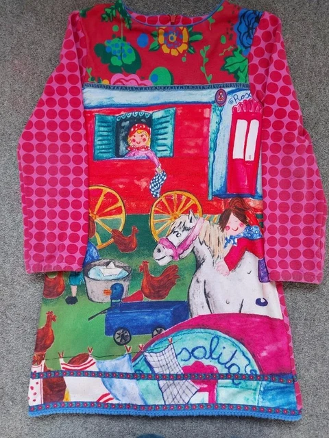 Rosalita Senoritas Designer Girls, Multicoloured Dress,  10 Yrs 140Cm, Playwear