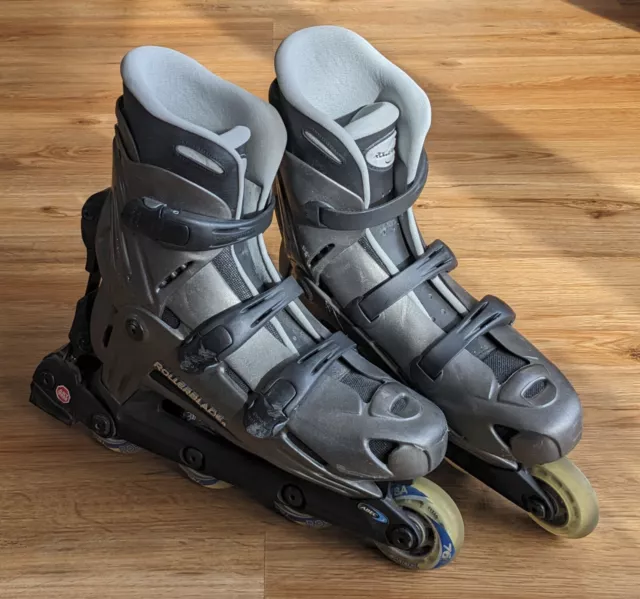 ROLLERBLADE Inline Skates Gr 41 mit Protection Set Schützer - ABT Bremssystem