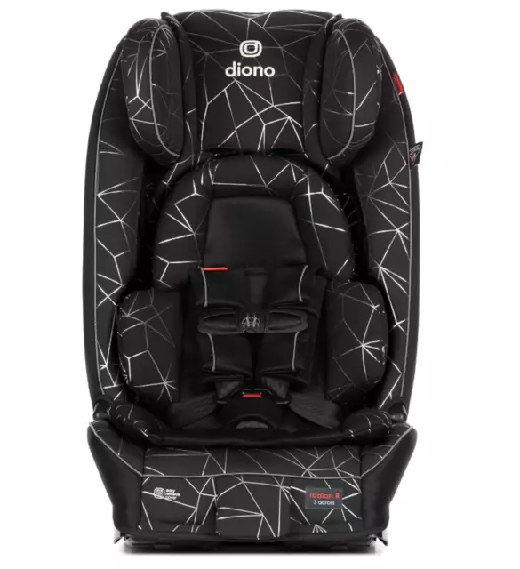 Diono Radian 3RXT Luxe All-in-One Convertible Car Seat - Black Platinum