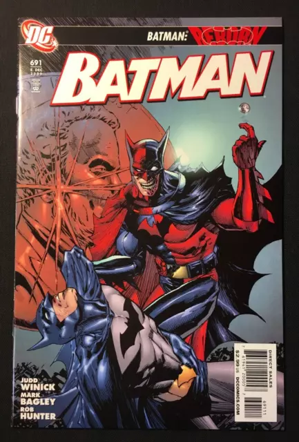 BATMAN 691 1st app WARP CAMEO TONY DANIEL NM V 1 WILDCAT BLACK MASK JOKER DC