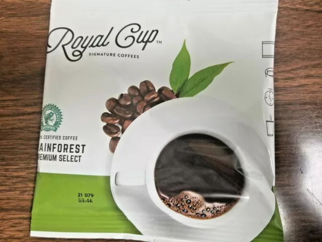 (10 UNITS) ROYAL CUP PREMIUM 4-CUP HOTEL IN ROOM REGULAR COFFEE 0.75 oz/PACK