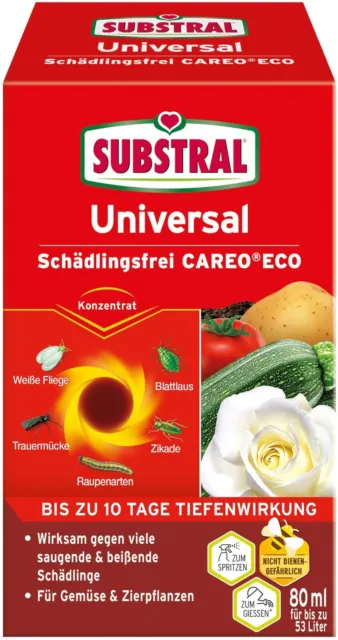 Substral Universal Schädlingsfrei Careo 80ml Buchsbaumzünsler Kartoffelkäfer
