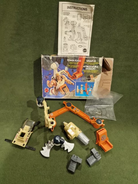 Attrezzatura D'assalto He Man Masters  Universe Motu Grimpor Tower Tools 1987