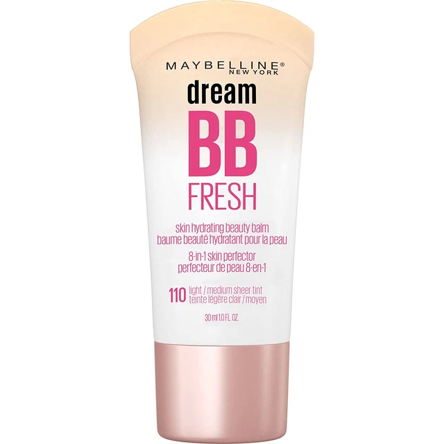 Crema hidratante para la piel fresca Maybelline New York Dream, 8 en 1 para perfeccionar la piel
