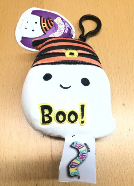 Squishmallow Halloween 2021 Exclusives Clip On 3.5 Grace Clip Ghost 👻 Rare BNWT