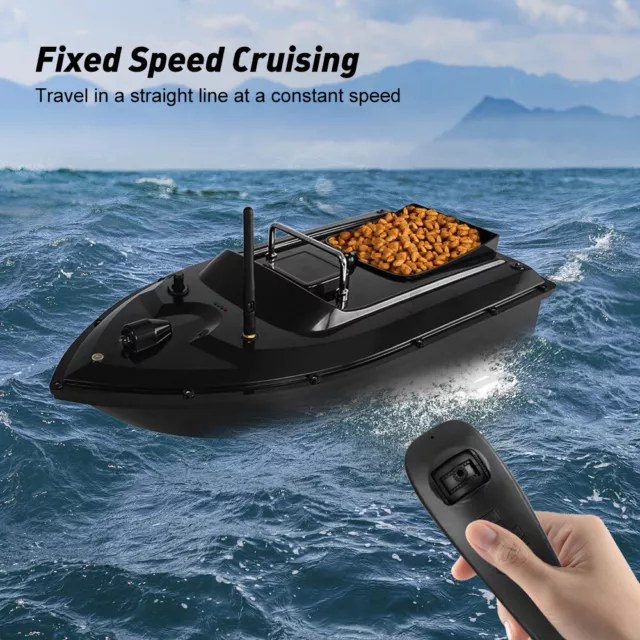 500M Wireless Remote Control Fishing Bait Boat Carp Hook Bait Carry Boat g N6K1