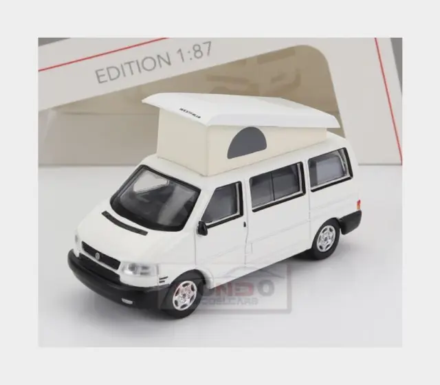 1:87 SCHUCO Volkswagen T4B California Camper 1991 White 452667700 Model