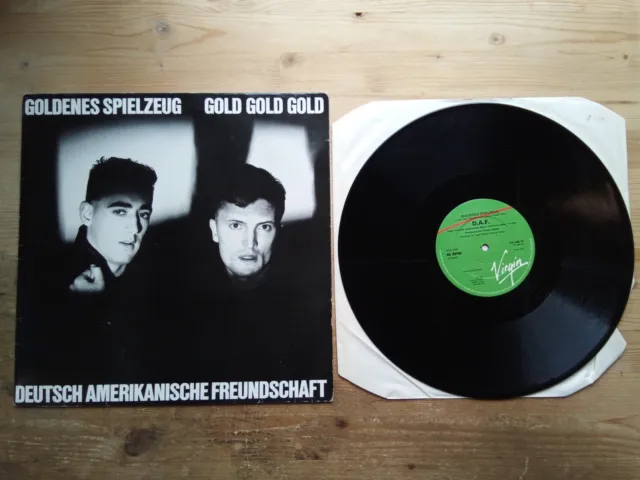 Deutsch Amerikanische Freundschaft Gold Gold Gold EX 12" Vinyl Record VS448-12