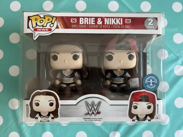 Funko Pop Vinyl WWE Bella Twins Underground Toys Exclusive Brie & Nikki 2 Pack