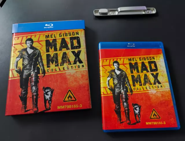 Mad Max Collection 3 Filme Blu-Ray Steelbook Metalbox Kanister