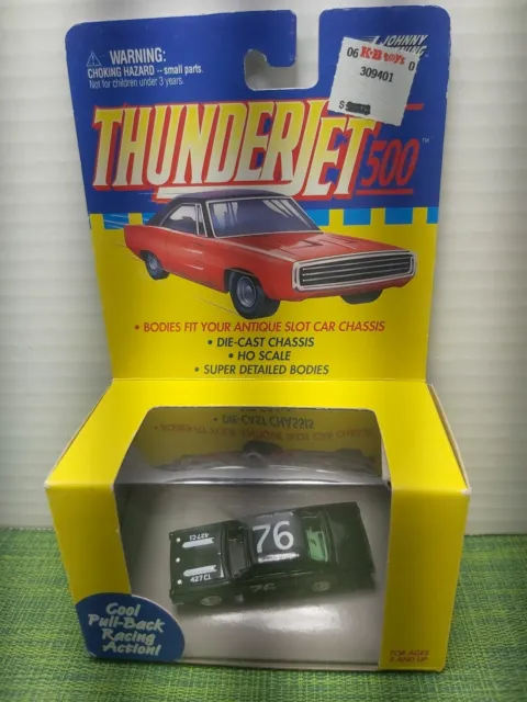 Johnny Lightning Thunderjet 500 Ford Fairlane pull-back racing action used/read