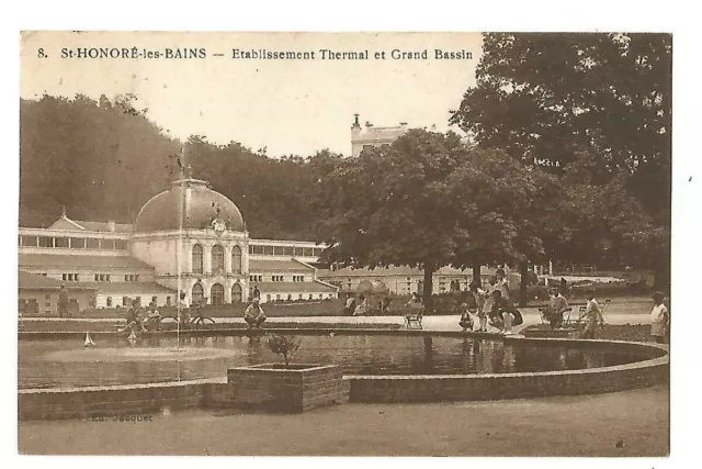 58 Saint Honore Les Bains Thermal Establishment And Large Basin
