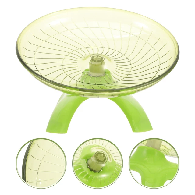 HAMSTER FLYING SAUCER Wheel Rat Running Guinea Pig Toys Sports Hedgehog