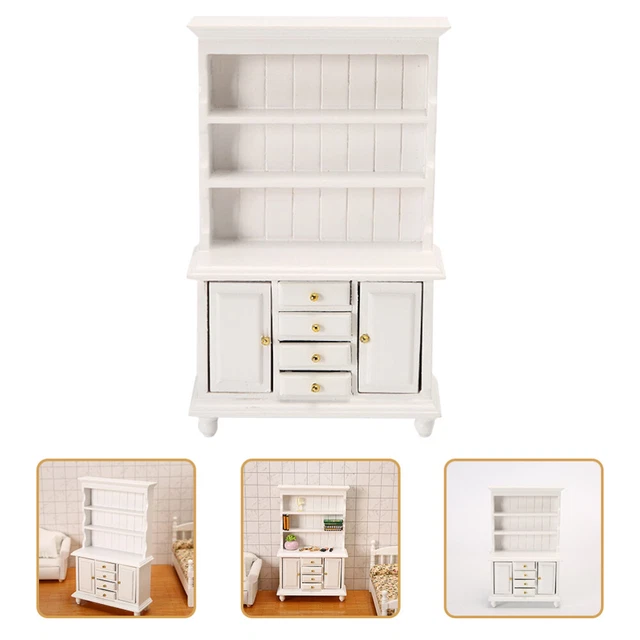 Libreria Miniatura Decorazione Libreria Armadio Verticale Mini Armadio Di Legno