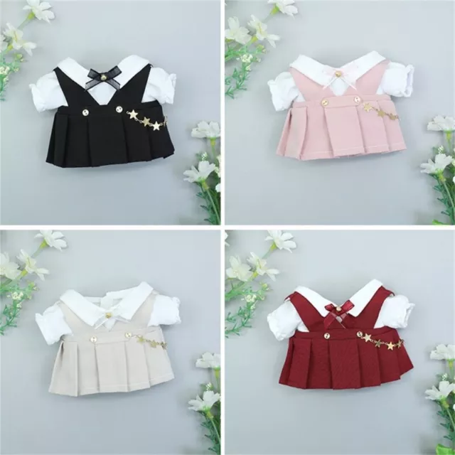Doll Accessories for 20cm Plush Doll Cotton-Cloth Doll Clothes Outfit