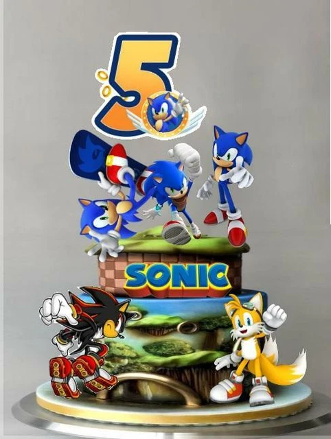 Topper Torta Compleanno Videogiochi - Set 25 Decorazioni Con Personaggi Per Feste - Foto 3