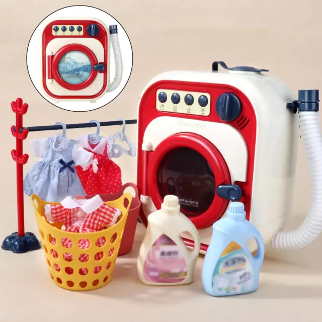 Kids Washing Machine Toy Pretend Role Play Toys for Kids Children Gifts