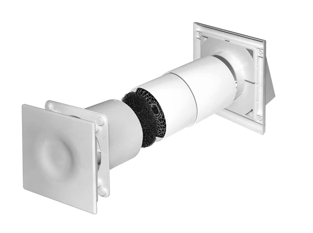 KLIMA | Caisson double flux avec échangeur et bypass + 4BRF