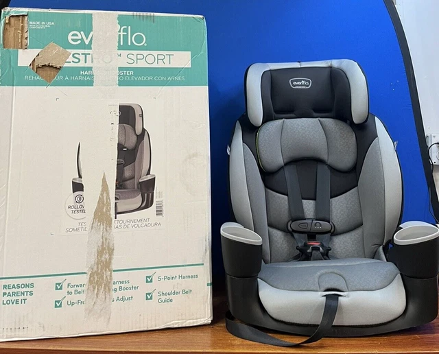 Evenflo Maestro Sport 34912258  Harness Booster Car Seat - Gray