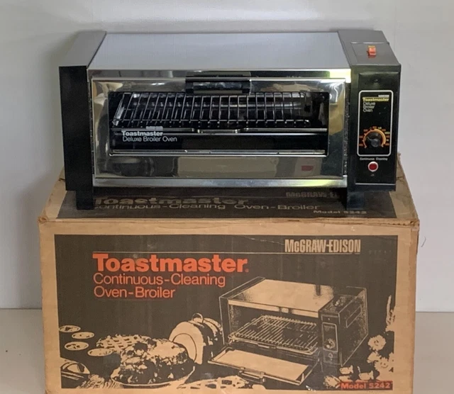 VINTAGE TOASTMASTER OVEN Broiler Model 5242 with Box NICE! 69.99
