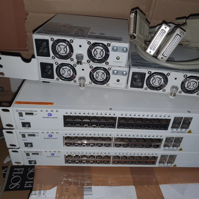 Preços baixos em Alcatel-Lucent OmniSwitch 6850 24 Switches de Rede | eBay