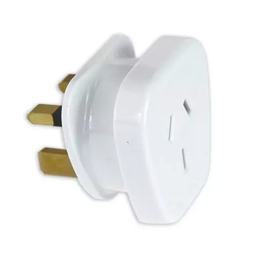 PUDNEY P4422 BRITISH TRAVEL ADAPTOR outbound adapter for AU/NZ power cords to be