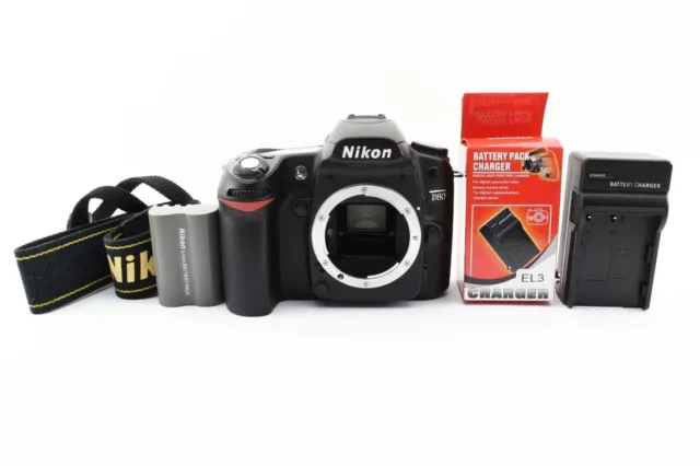 Exc Nikon D80 Digital SLR Body Camera Only Shutter Count376 Black 346