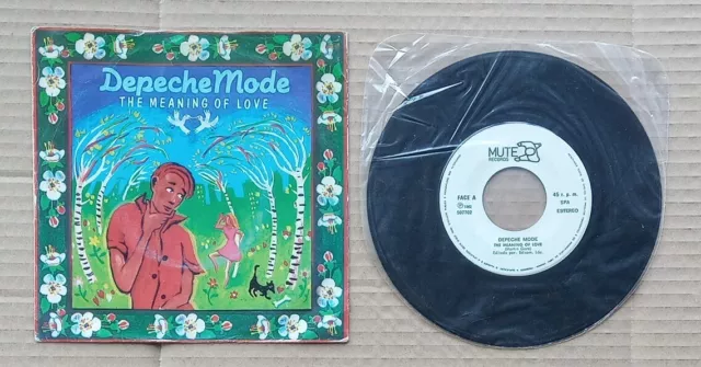 PORTUGAL 7" vinyl single - THE MEANING OF LOVE - depeche mode - COMBINED SHIPPNG