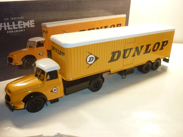 CAMION WILLEME WR8 CAMION ESSAI MICHELIN NOREV 1:43 de reference 87