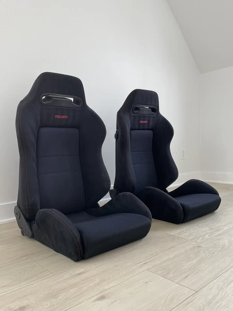 Honda Acura Integra Type-R JDM DC2 ITR OEM Recaro SR3 Alcantara Bucket Seats!