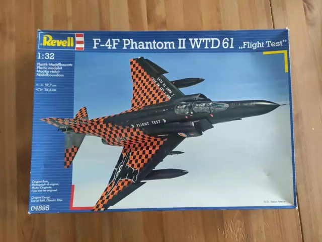 Revell Mc Donnell Douglas F-4F Phantom II WTD 61 "Flight Test" ohne Decals