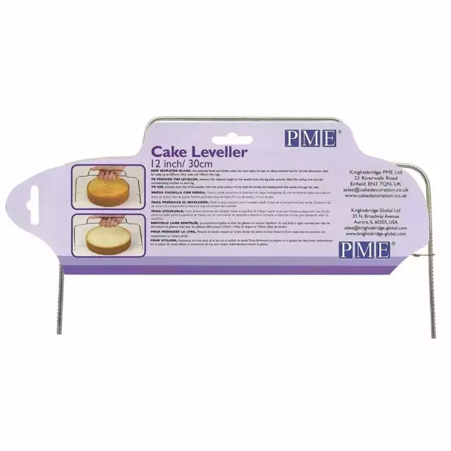 Small Cake Leveller - PME Cutter - 12 Inch