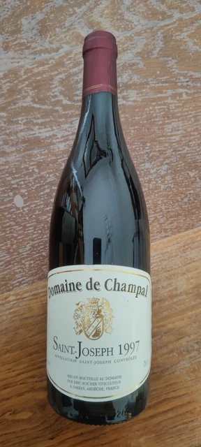 Vin rouge Domaine de Champal Saint Joseph 1997