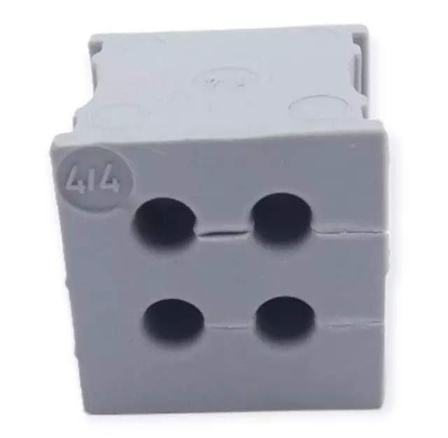 2 Stück Icotek 39909 KT 4/ø4 Kabeltülle klein, grau