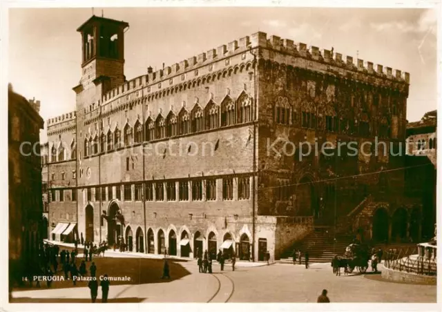 72938269 Perugia Palazzo Comunale Palast Perugia