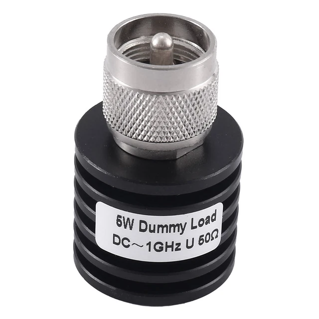 UHF M PL259 SO239 Male Load High- 5W Coaxial Termination DUMMY Load 50Ohm D Q6B2
