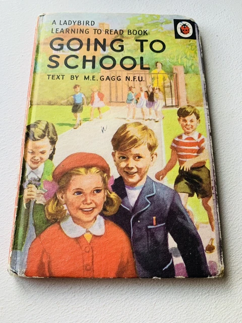 LADYBIRD BOOK GOING TO SCHOOL 15p Series 563 Title 4 Vintage Learning ...