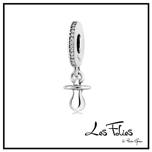 Charm Chupete Bebé de Plata 925 - Les Folies (Modelo Pandora)