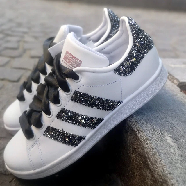 Scarpe adidas con top strass