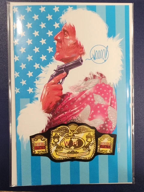 Code Name Ric Flair: Magic Eightball #1 Exclusive Virgin Spot Foil Variant