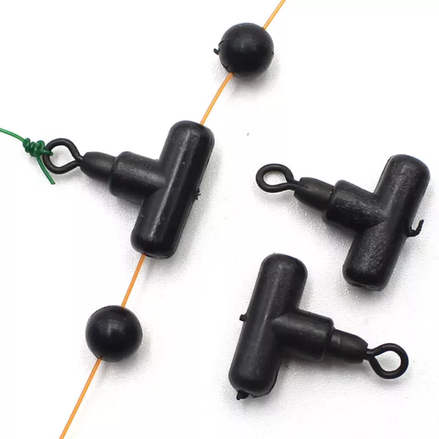 15pcs Carp Fishing Accessories Slide Beads Swivels For Carp Hair Rig Hook.di