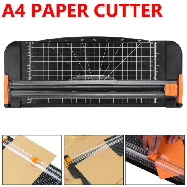 New Heavy Duty A4 Photo Paper Cutter Guillotine Card Trimmer Ruler Home Office