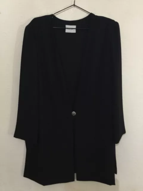 Frank Usher Black Jacket size 18