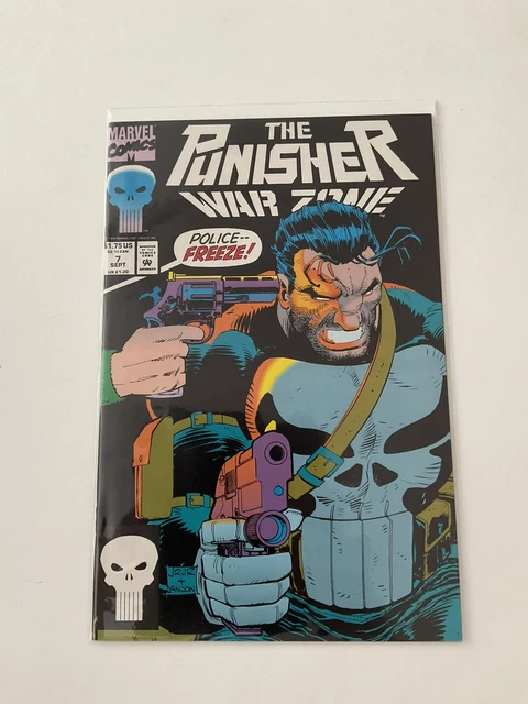 Punisher War Zone 7 Near Mint Nm Signed Lynn Michaels Marvel